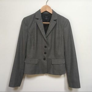 Ann Taylor Gray Blazer